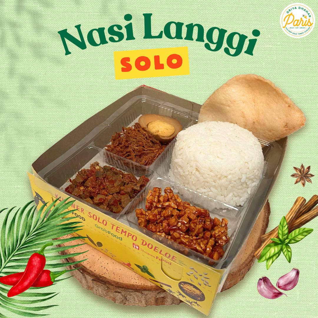 Nasi Langgi solo (box)